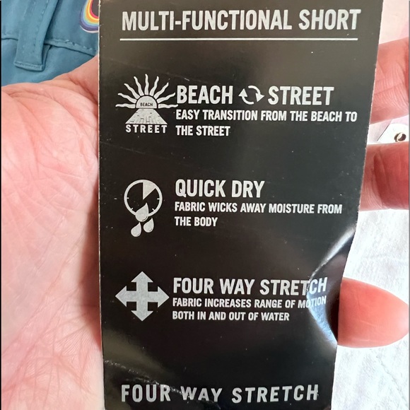 Trunks Surf & Swim Co. Multi Functional Shorts For Men Sz 38 NWT - Picture 12 of 14